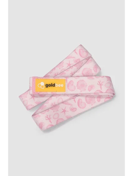 Textilné odporová guma dlhá na cvičení- Rose Sea - GoldBee