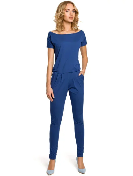 Dámský overal model 20146221 Modrá jeans - Moe