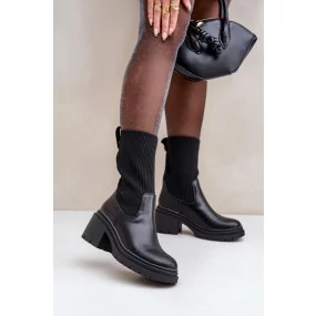 Topánky na podpätku model 204702 Step in style