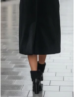 Dámské boty na podpatku černé Dstreet model 21994938 - FashionStreet