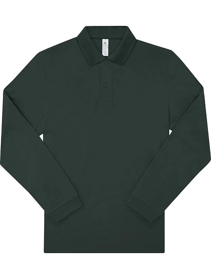 B&C My Polo 180 LSL Piqué – polokošeľa s dlhým rukávom 01.U425 tmavý les B&C My Polo 180 LSL Piqué – polokošeľa s dlhým rukávom 01.U425 tmavý les