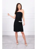 Šaty bez ramínek černé Šaty bez ramínek černé