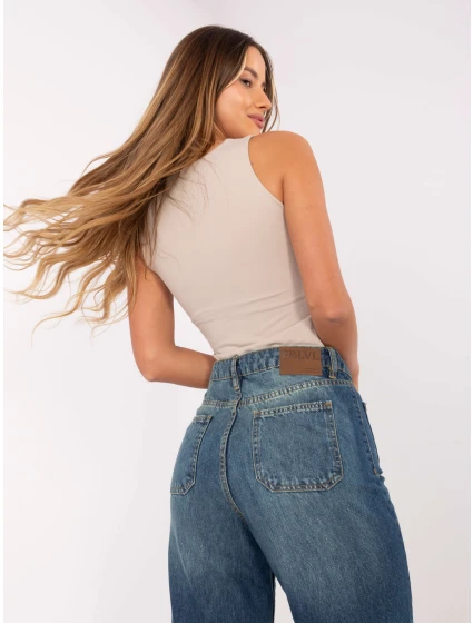 Spodnie model 21314530 ciemny niebieski - FPrice