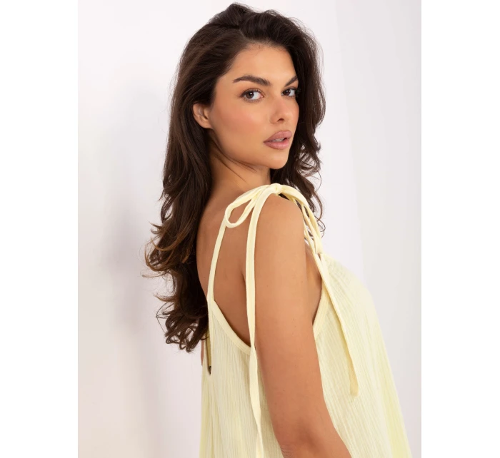 Sukienka TW SK BI 12 model 21204681 jasny żółty - FPrice