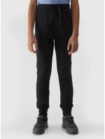 Dívčí tepláky typu jogger 4F - černé Dívčí tepláky typu jogger 4F - černé