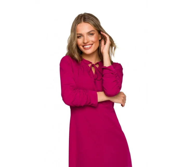 Dámske šaty S325 Plum - Stylove