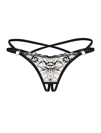 Dámská tanga  thong béžová  model 22097960 - Obsessive