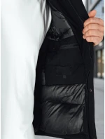 Pánská zimní bunda s kapucí černá model 21994722 - Dstreet