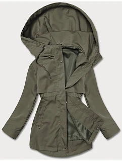 DÁMSKA KHAKI BUNDA S TENKOU PODŠÍVKOU (B8120-11)