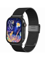 Dámske inteligentné hodinky GRAVITY GT15-12 Navy Blue Silicone Strap + Black Bracelet Dámske inteligentné hodinky GRAVITY GT15-12 Navy Blue Silicone Strap + Black Bracelet