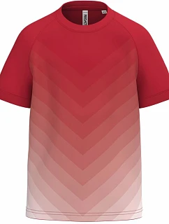 PA Dětské sportovní tričko s barevným 20. sporty red model 22461298 - Kariban ProAct