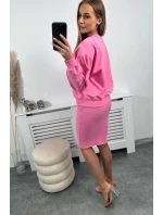Súprava blúzka + pruhované šaty svetlo ružová Súprava blúzka + pruhované šaty svetlo ružová
