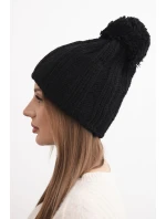 Čiapka s fleecom Idalia K284 čierna