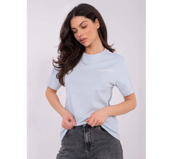 T shirt model 21821338 jasny niebieski - FPrice
