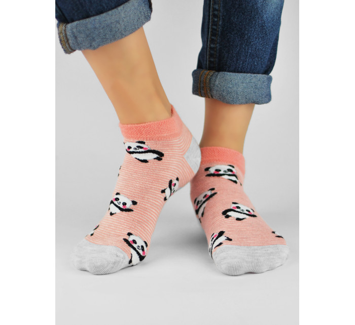 NOVITI Ponožky ST024-G-02 Pink