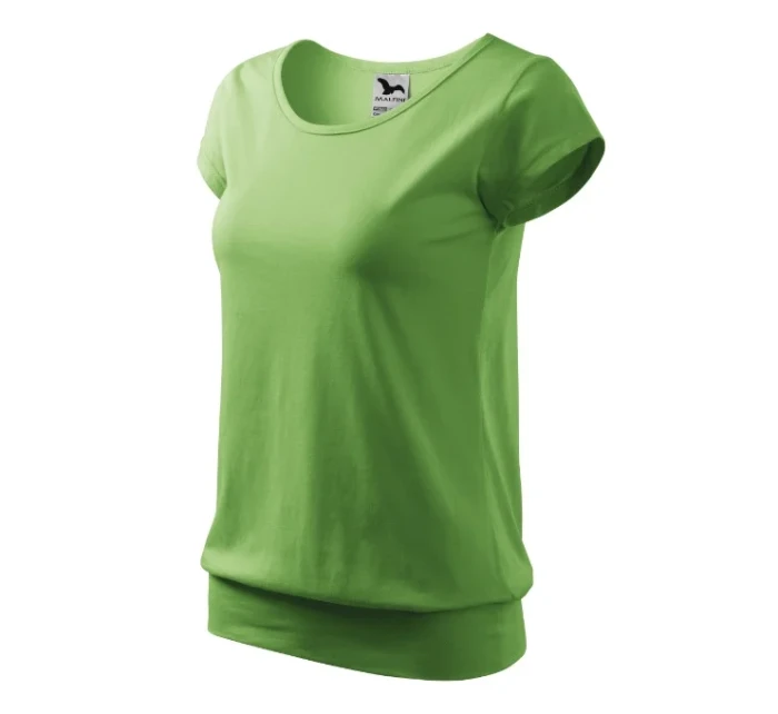 Mestské tričko dámske trávovo zelené