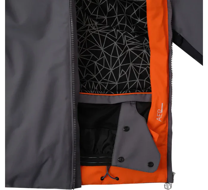 Pánská lyžařská bunda šedá model 18419397 - Dare2B Pánská lyžařská bunda šedá model 18419397 - Dare2B