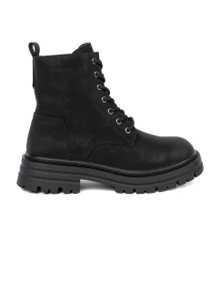 Trendy dámské  kotníčkové boty černé