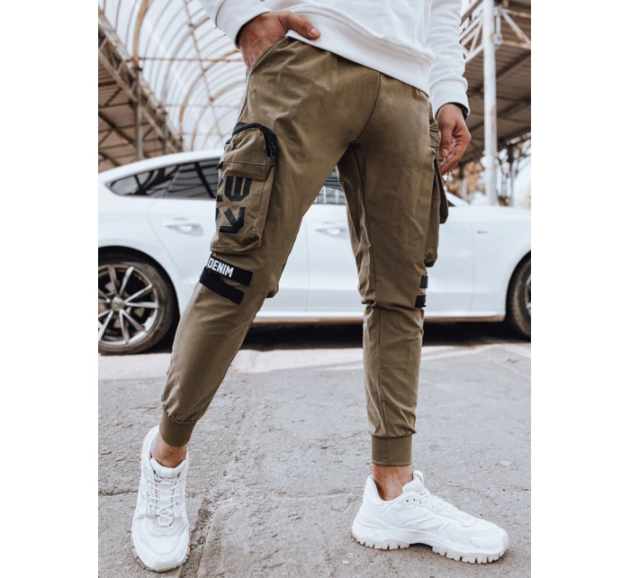 Pánske bojové nohavice béžové FashionStreet UX4308