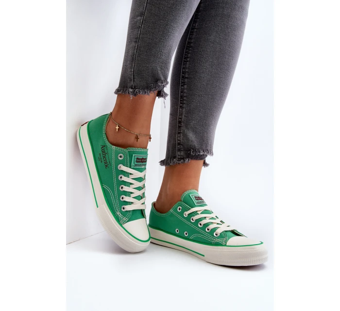 Damskie Trampki Big Star NN274240 Zielone