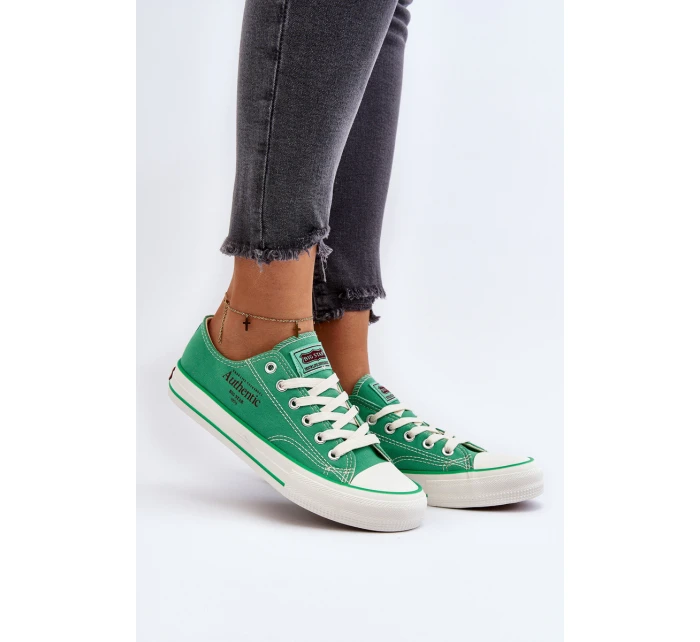 Damskie Trampki Big Star NN274240 Zielone