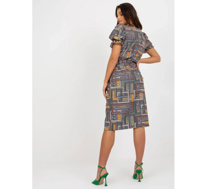 Sukienka LK SK model 18714231 khaki - FPrice