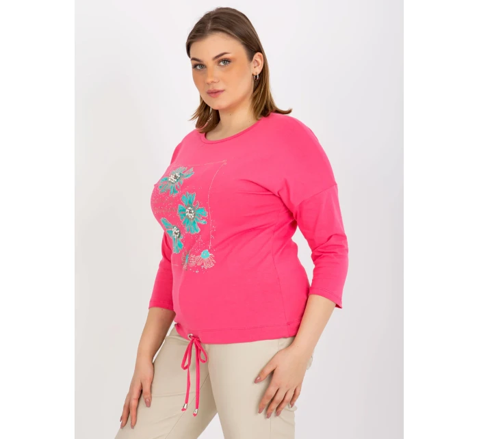 Dámska blúzka RV BZ 8457.47P ružová - FPrice