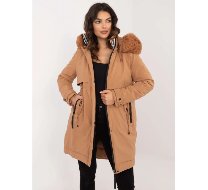 Bunda SK KR HH model 20590059 camel - FPrice