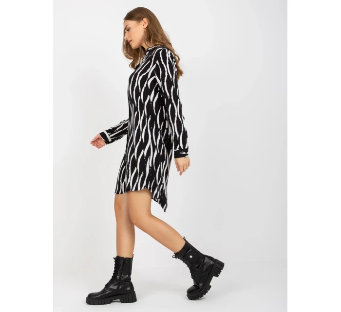 Sukienka TO SK  czarno biały model 21110886 - FPrice