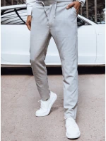 Pánské světle šedé chino kalhoty Dstreet model 21977501 - FashionStreet