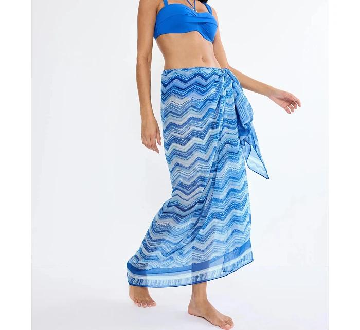 Plážové pareo MyWear - MODRÁ - TRIUMPH MODRÁ - TRIUMPH