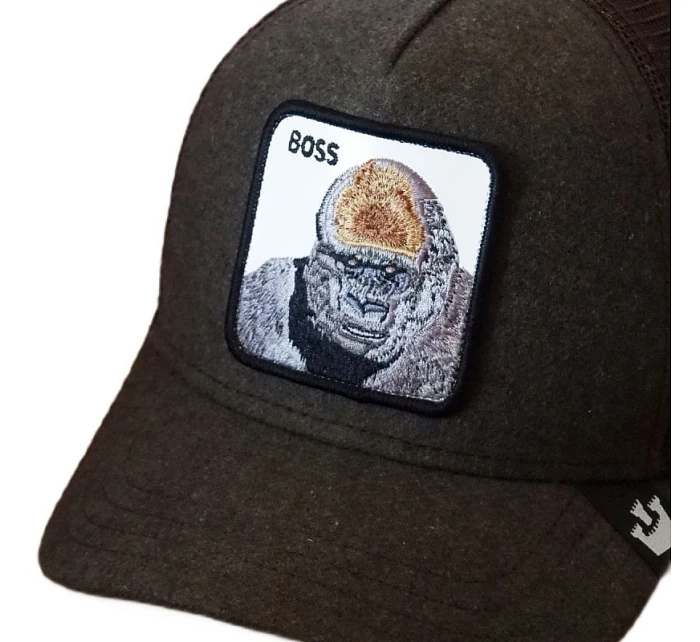 Goorin Bros. The Boss Trucker Baseball Cap - 101-1063-DARK GREEN Goorin Bros. The Boss Trucker Baseball Cap - 101-1063-DARK GREEN