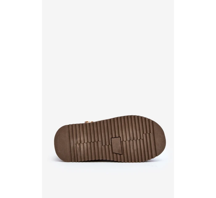 Sněhule na platformě se vzorem tmavě zelené model 21645946 - Boto Sněhule na platformě se vzorem tmavě zelené model 21645946 - Boto