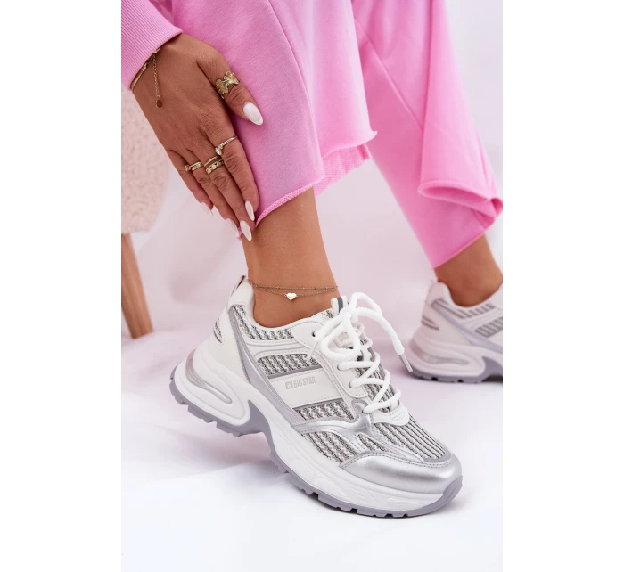 Sneakersy Damskie Big Star RR274A195 Białe