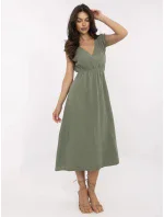 Šaty MI SK 122126.77 khaki Šaty MI SK 122126.77 khaki