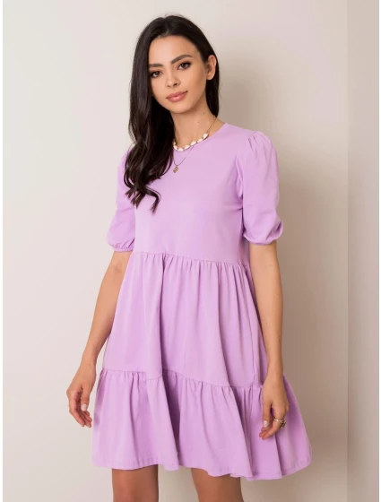 Šaty RV SK model 14837276 světle fialová - FPrice Šaty RV SK model 14837276 světle fialová - FPrice