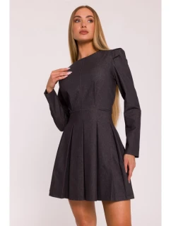 Šaty  grafitové model 21296200 - Moe