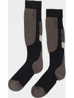 Pánske lyžiarske ponožky Outhorn OTHAW22UFSOM010 hnedá