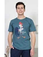 Pánske pyžamo kapri Kohút Pánske pyžamo kapri Kohút