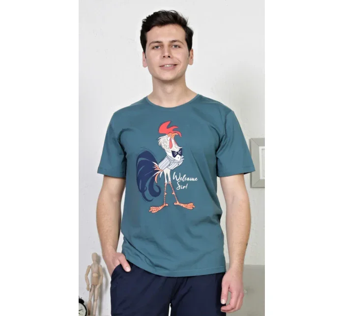 Pánske pyžamo kapri Kohút Pánske pyžamo kapri Kohút