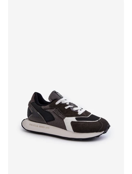 Sportovní pánské tenisky s  Memory Foam System Big Star Černé model 21651585 - Big Star Shoes