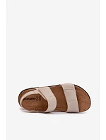 Dámské sandály model 22091707 Béžové - Inblu