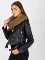 Tunelová šála AT KM model 17657819 tmavě lila - FPrice