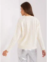Sweter AT SW  ecru model 18969952 - FPrice