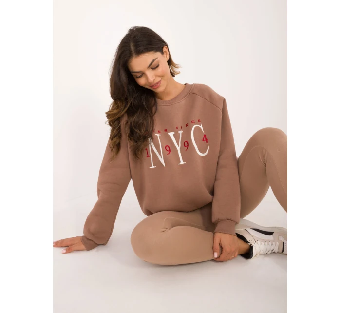 Mikina EM BL 857.88 hnedá