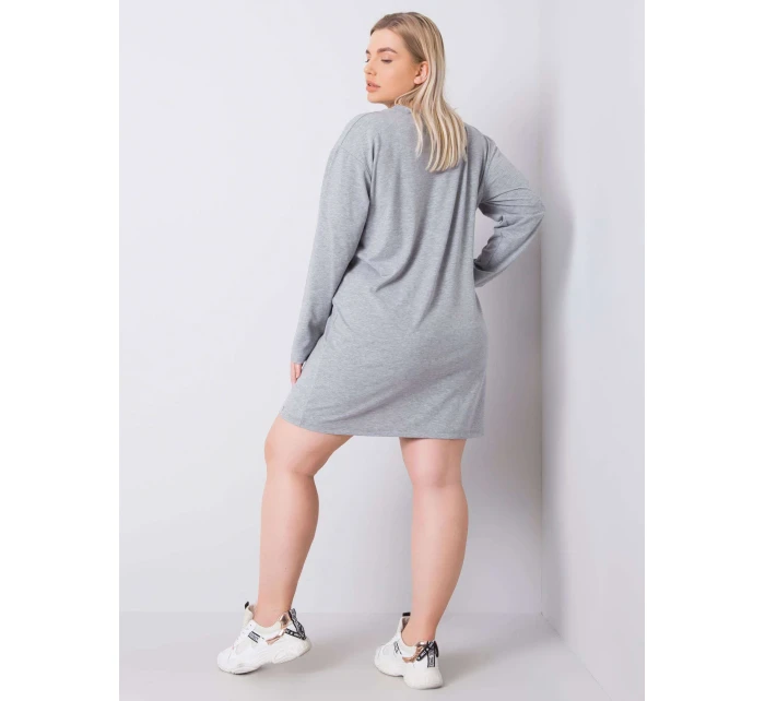 Šaty RV SK 6321.93 sivá