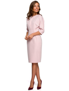 Šaty model 18079058 Powder Pink - STYLOVE