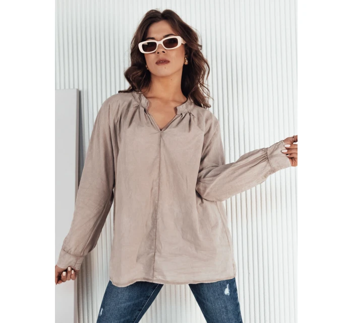 Dámská košile béžová Dstreet model 21972831 - FashionStreet