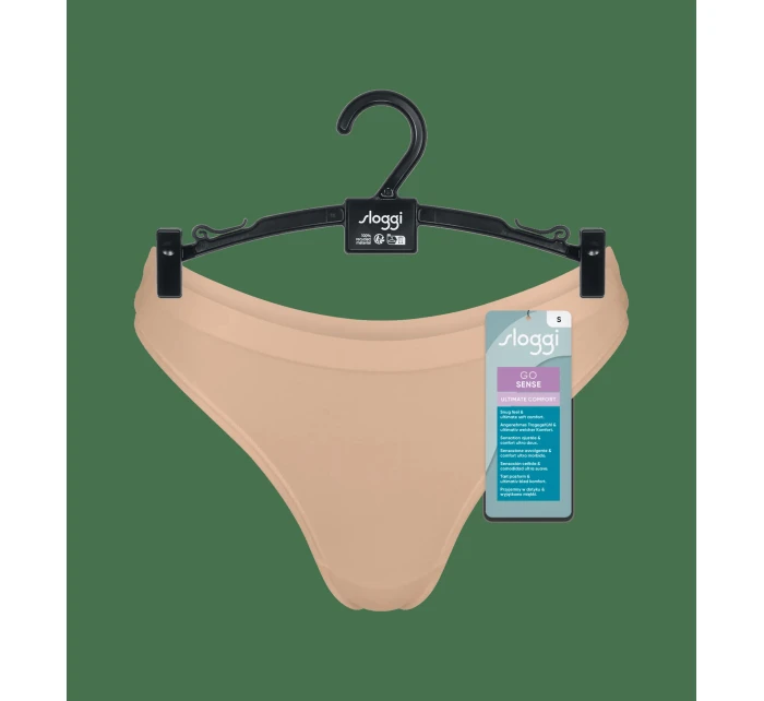 sloggi GO Sense Thong 2P - BROWN - SLOGGI BROWN - SLOGGI