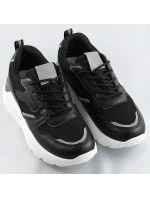 Černé dámské sneakersy model 17182456